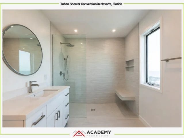 _Tub to Shower Conversion in Navarre, Florida