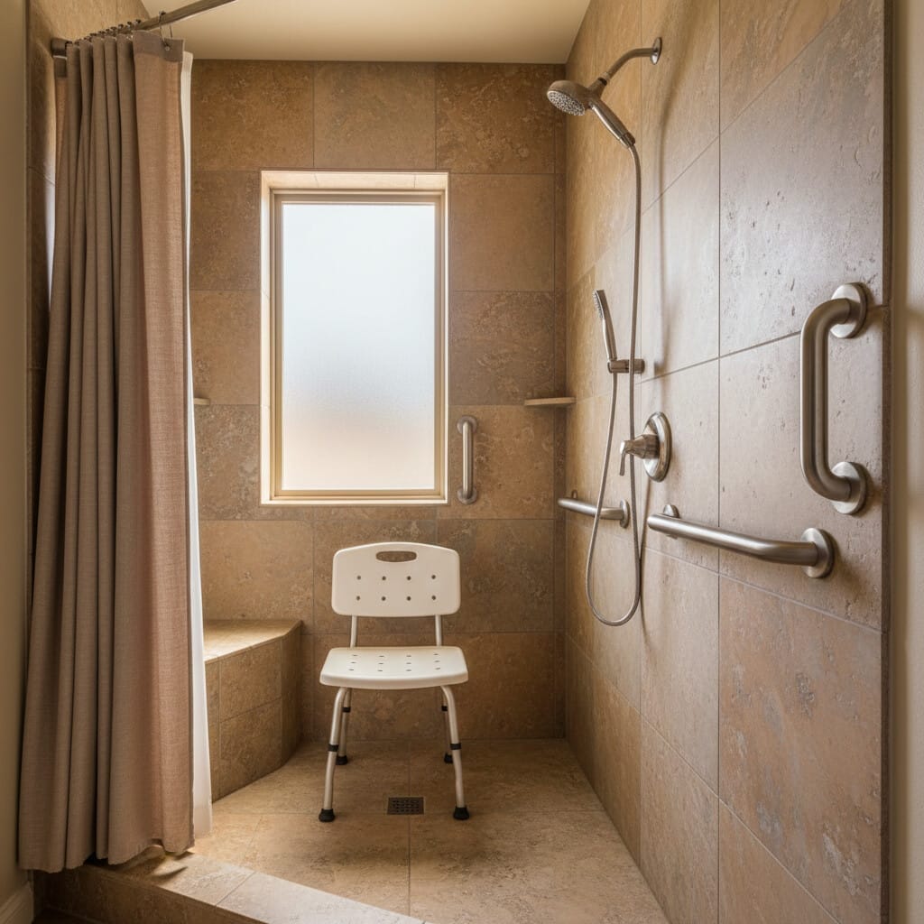 Curbless-Zero-Threshold Shower Image